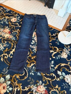 Levi's Dark Indigo Straight Leg Jeans 505 in size 8L- worn maybe once. 79 retail